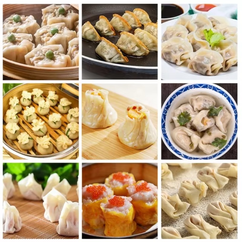 آلة صنع الزلابية عالية السرعة  - مراجعة Gyoza Dumpling Maker وسعره
