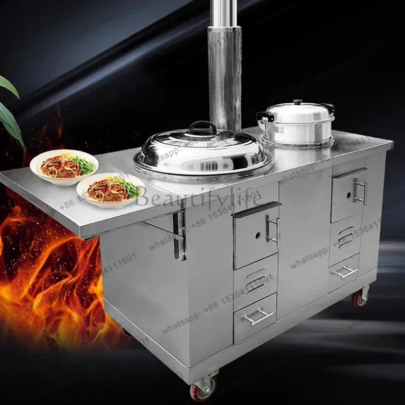مواقد حطب LSFirewood، مواقد طه - مراجعة Home Cooking Heater وسعره