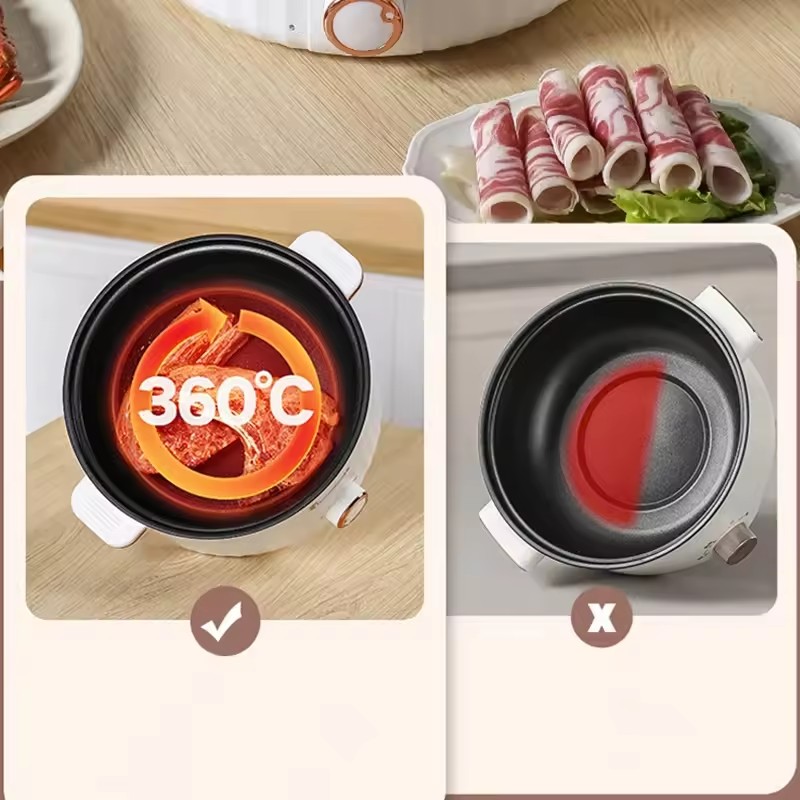 طباخ كهربائي محمول متعدد الوظا - مراجعة Home Cooking Cookbook وسعره